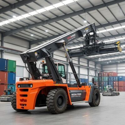 Customizable container forklift powered by Weichai engine designed for heavy container handling and warehouse operations