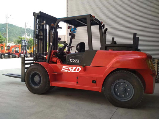 FD250 25 トンのディーゼル頑丈なフォークリフト トラック Weichai エンジン 4.5g マスト全地形