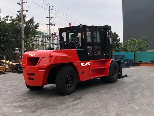 FD180 18 トンのディーゼル頑丈なフォークリフト トラック Weichai エンジン 4.0g マスト重工業