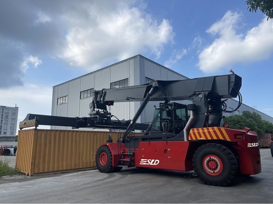 Heavy-Duty Container Reach Stacker Enhanced Performance And Safety For Container Operations