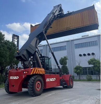 FD280 28トンのディーゼル重用フォークリフト ウェイチャイエンジン 4.5g マストコンテナ処理