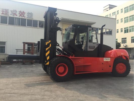 4mのマストFD250 25のトン50kの自動重量物運搬のフォークリフト