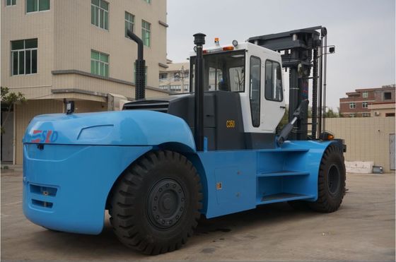 FD350 35000kgs 35のトン7kの重量物運搬のフォークリフトの揚げべらのトラック