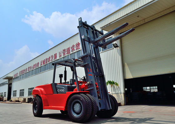 3000mmのFD100物品取扱いの10tディーゼル フォークリフト