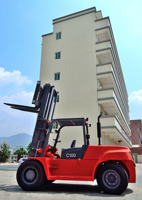 3000mmのFD100物品取扱いの10tディーゼル フォークリフト