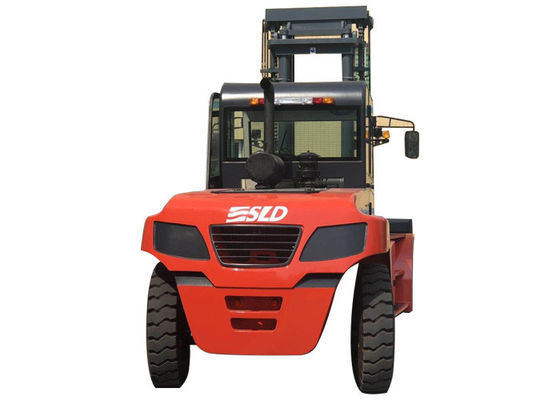 3メートルの側面の転位FD140 14のトン30kの重量物運搬のフォークリフト機械