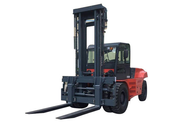 カミングス エンジン Fd150 15t 15000 Kgs 30kgs フォークまたはロールプロングの固定付きの重力リフトフォークリフト