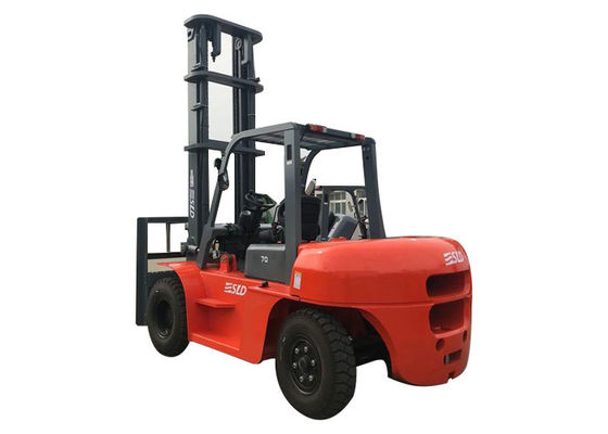 45000kg 負荷容量 ZF 5WG261 AUTOトランスミッション付き赤空コンテナハンドラー