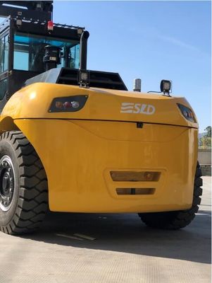 SLDのディーゼル重量物運搬のフォークリフトCummins Engineは35トン25tonを採用した