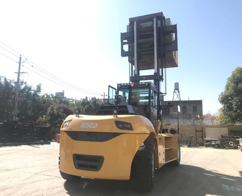 CPCD250 CPCD300 25tの重量物運搬のフォークリフトはCumminsかWeichaiエンジンを採用する