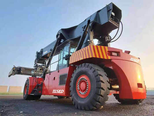 終端ポートのための20ft 40ftの容器のフォークリフトの範囲のスタッカー