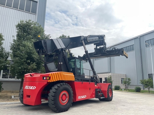 カミングス エンジン 45 トン コンテナ スタッカー 45000kg 負荷容量