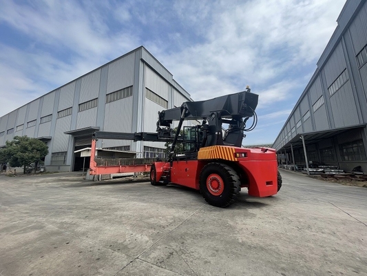 45トンの荷重 QUMMINS QSM11-330 重荷コンテナ用の貨物コンテナスタッカー