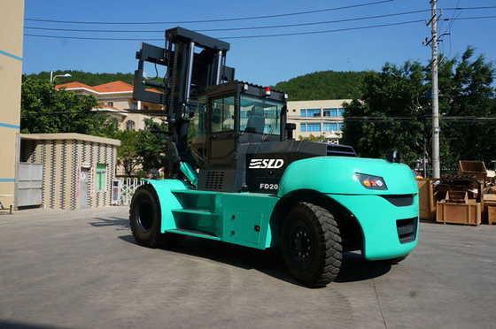 Cummins Engineが付いている自動変速機20Tの重量物運搬のフォークリフト