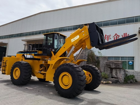大きい石造りのブロックを持ち上げるための積込み機52トンのフォークリフトの